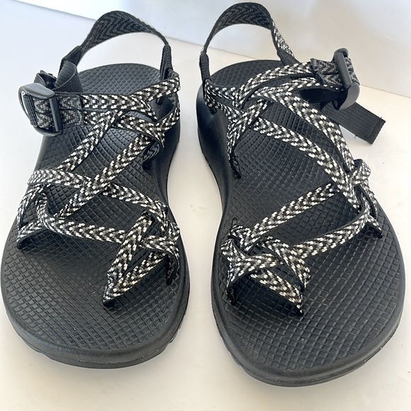 Chaco Womens Black Gray Sandals Size 7 - Picture 4 of 11